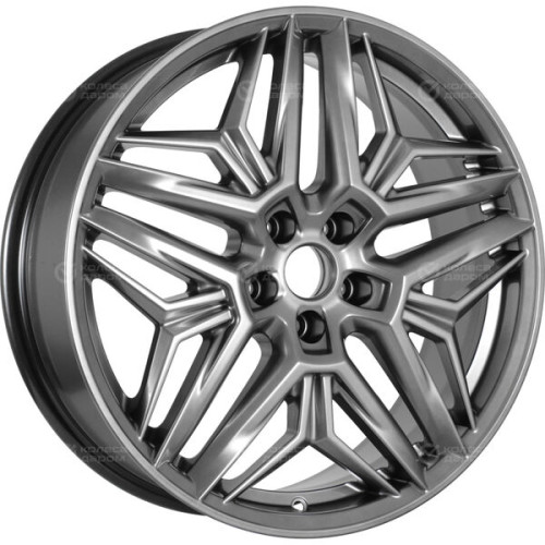 Колесный диск КиК Колумб 7xR19 5x115 ET45 DIA70.2 темно-серебристый