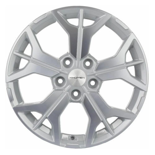 Легковой диск Khomen Wheels KHW1715 7x17 5x114,3 ET43,5 67,1 F-Silver-FP