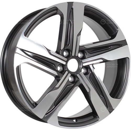 Колесный диск СКАД Premium Series КР004 (19_Tucson) 7.5xR19 5x114.3 ET53 DIA67.1 светло-серый зеркальный