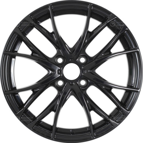 Колесный диск WUP Up111 6xR16 4x100 ET40 DIA56.6 черный глянцевый