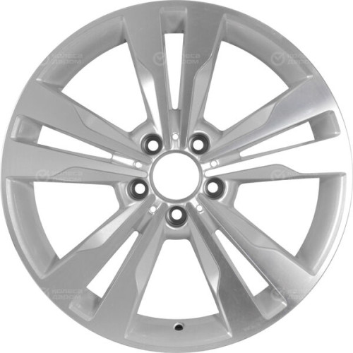 Колесный диск Replay MR131 9.5xR18 5x112 ET48 DIA66.6 серебристый, с полированной лицевой поверхностью