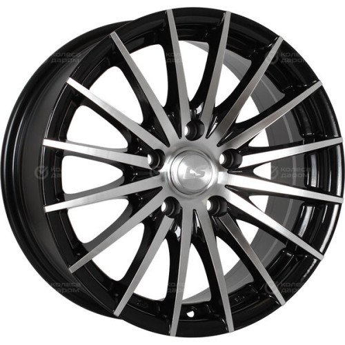 Колесный диск LS LS 367 7xR16 4x100 ET40 DIA73.1 черный полностью полированный