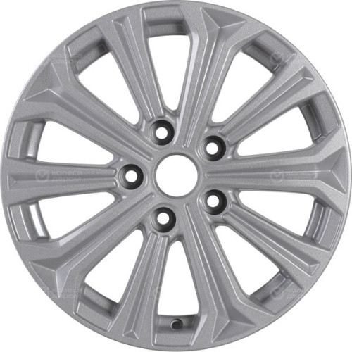 Колесный диск Carwel Кудро 1610 6.5xR16 5x112 ET50 DIA57.1 серебристый