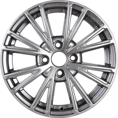 Колесный диск КиК Меандр 6xR16 4x114.3 ET40 DIA67.1 темно-серебристый