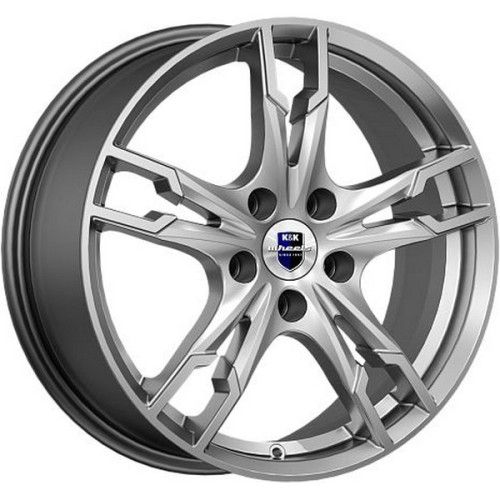 Легковой диск КиК Солар 7x17 5x112 ET49 57,1 Дарк платинум