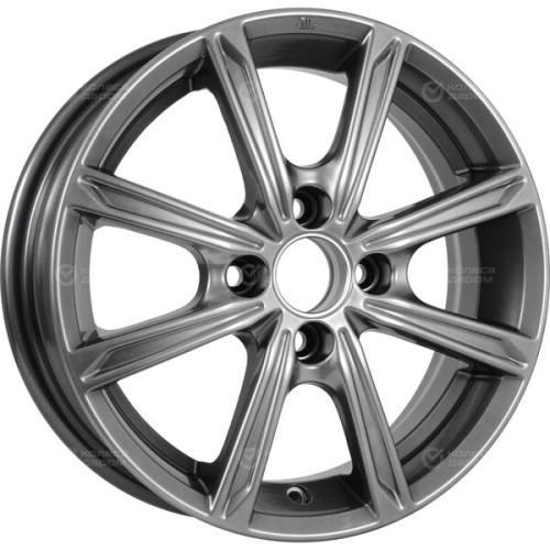 Колесный диск КиК Флэш 5xR14 4x98 ET35 DIA58.5 (уценка) темно-серебристый