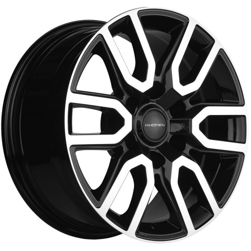 Легковой диск Khomen Wheels KHW1723 8x17 6x139,7 ET45 93,1 Black-FP