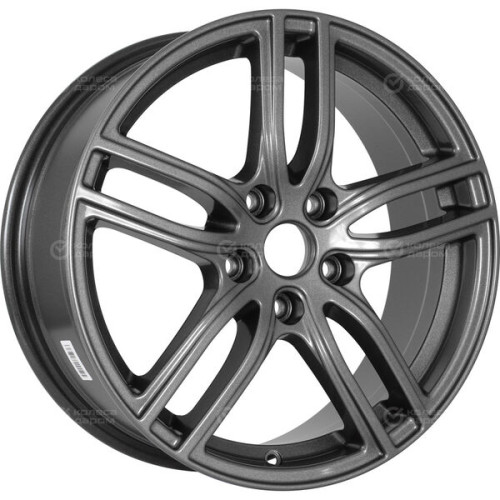 Колесный диск СКАД БРАЙТОН 7xR17 5x114.3 ET47 DIA67.1 темно-серый цвет с перламутровыми оттенками