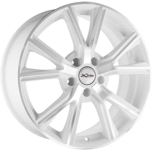 Колесный диск X-trike X122 7.5xR18 5x112 ET35 DIA66.6 белый глянцевый с полированной лицевой поверхностью