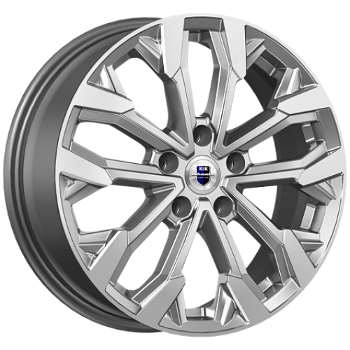 Легковой диск КиК Морейн 6,5x17 5x114,3 ET50 67,1 Дарк платинум (уценка: имеется дефект)