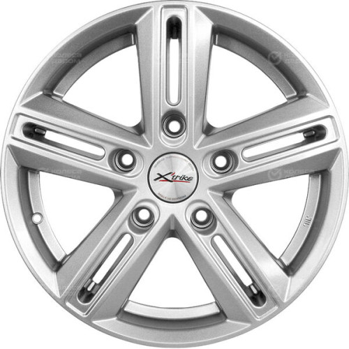 Колесный диск X-trike X123 6.5xR16 5x139.7 ET40 DIA98.5 серебристый насыщенный