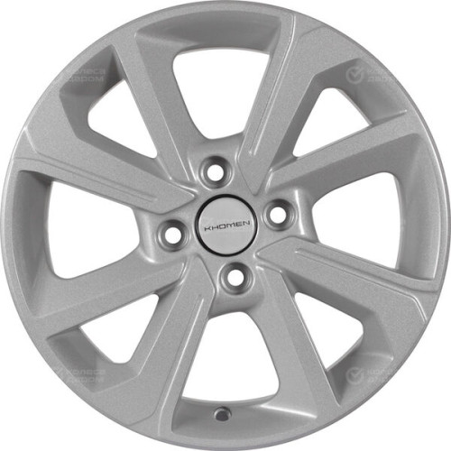 Колесный диск KHOMEN KHW1501 (ZV15_Lada Granta) 6xR15 4x98 ET36 DIA58.6 серебристый