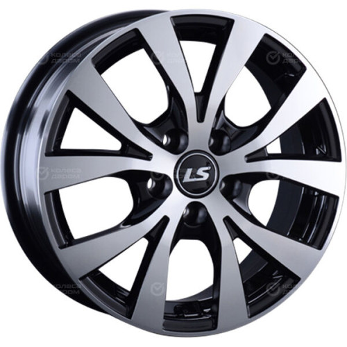 Колесный диск LS LS 960 6xR15 5x100 ET40 DIA57.1 черный полностью полированный