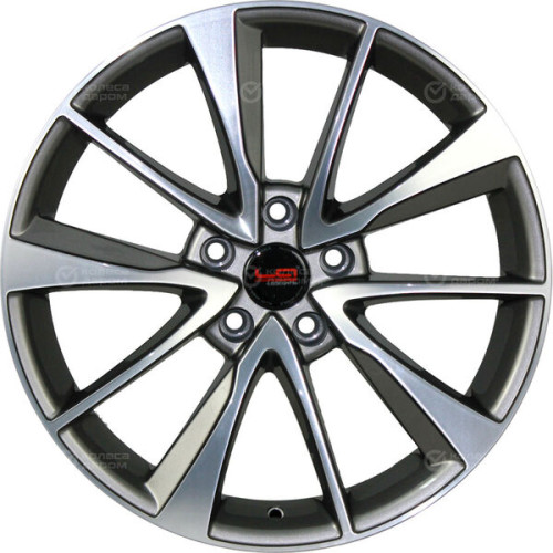 Колесный диск Replay TY270 8xR18 5x114.3 ET50 DIA60.1 насыщенный темно-серый полностью полированный