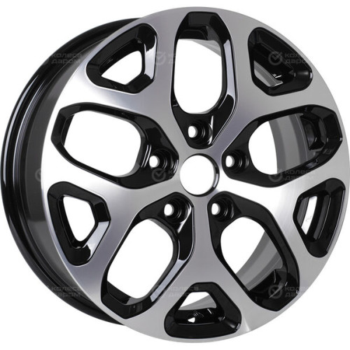 Колесный диск iFree Original КС869 (ZV 16_Megane) 6.5xR16 5x114.3 ET47 DIA66.1 черный глянцевый с полированными элементами лицевой поверхности