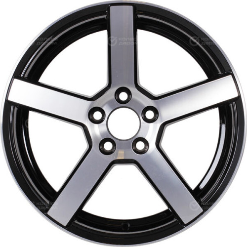 Колесный диск NEO V03-1560 6xR15 4x100 ET40 DIA60.1 глянцевый черный с полированной лицевой частью