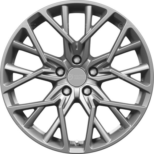 Колесный диск Carwel Керид 225 8xR18 5x114.3 ET46 DIA67.1 темно-серебристый