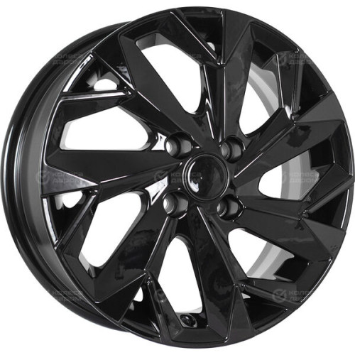 Колесный диск Carwel Ильмень 1508 6xR15 4x100 ET40 DIA60.1 чёрный