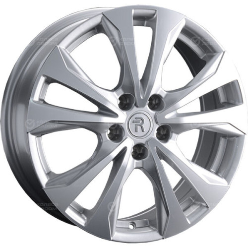 Колесный диск Replay SB53 7xR18 5x114.3 ET48 DIA56.1 серебристый, с полированной лицевой поверхностью