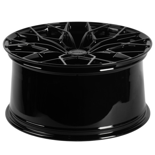 Легковой диск Skill Wheels SL164 11x22 5x112 ET50 66,6 чёрный глянцевый