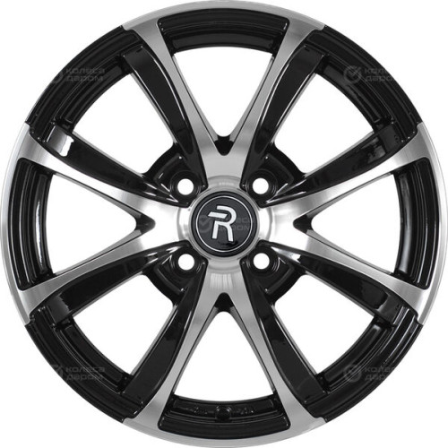 Колесный диск Replay HND203 6xR15 4x100 ET48 DIA54.1 черный полностью полированный