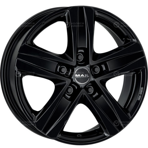 Колесный диск MAK STONE5 7.5xR18 5x108 ET45 DIA63.4 черный глянцевый