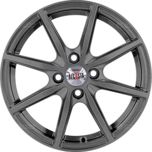 Колесный диск Alcasta M63 6xR15 4x98 ET35 DIA58.6 темно-серый цвет с перламутровыми оттенками