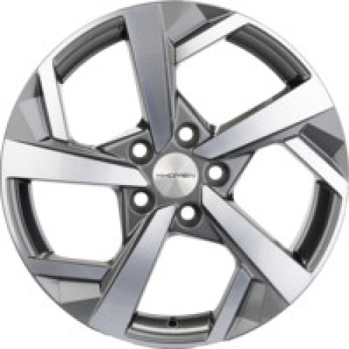 Легковой диск Khomen Wheels Y-Spoke 712 7x17 5x114,3 ET45 66,1 F-Silver