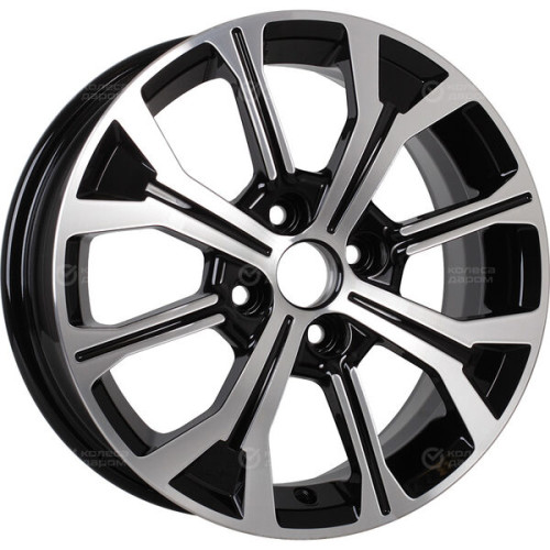 Колесный диск iFree Original КС945 (ZV 15_Vesta) 6xR15 4x100 ET50 DIA60.1 черный глянцевый с полированными элементами лицевой поверхности