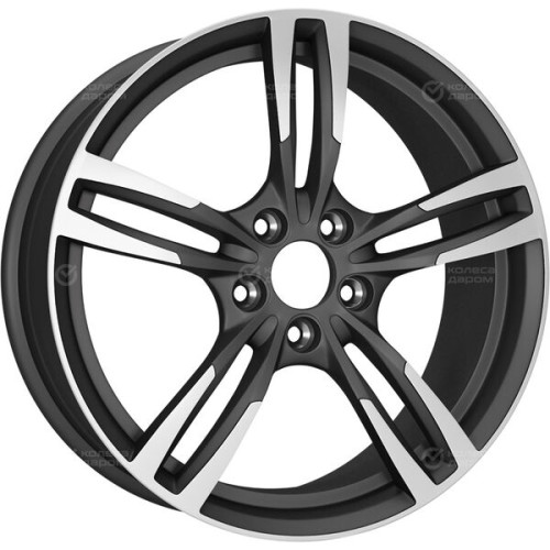 Колесный диск Replay VV284 9xR20 5x112 ET33 DIA66.6 черный матовый полностью полированный