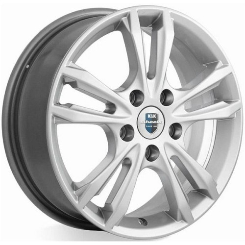 Легковой диск КиК Samara (КС866) 6x16 5x112 ET45 66,6 Сильвер