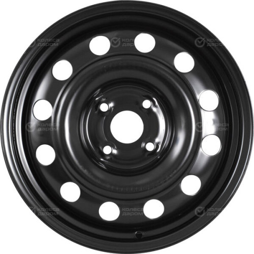 Колесный диск ТЗСК Тольятти Huyndai Solaris/Kia Rio 6xR15 4x100 ET48 DIA54.1 черный