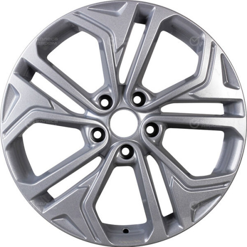 Колесный диск Carwel Иткуль 205 7.5xR18 5x114.3 ET50 DIA67.1 серебристый металлик