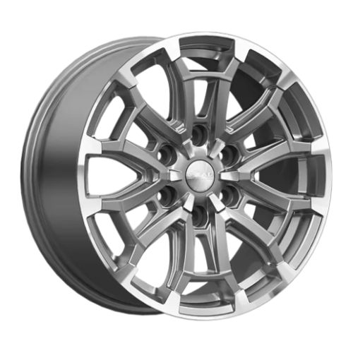 Легковой диск СКАД Авилис 8x18 6x139,7 ET25 106,1 Алмаз графит (уценка: имеется дефект)