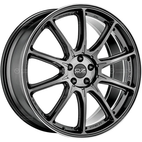 Колесный диск OZ Hyper XT HLT 10.5xR20 5x112 ET41 DIA79 серый темный с полированной лицевой частью