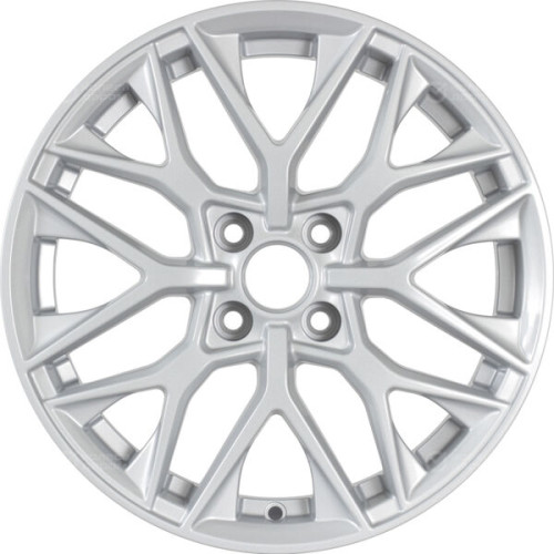 Колесный диск WUP Up101 6xR16 4x100 ET37 DIA60.1 глянцевый серебристый