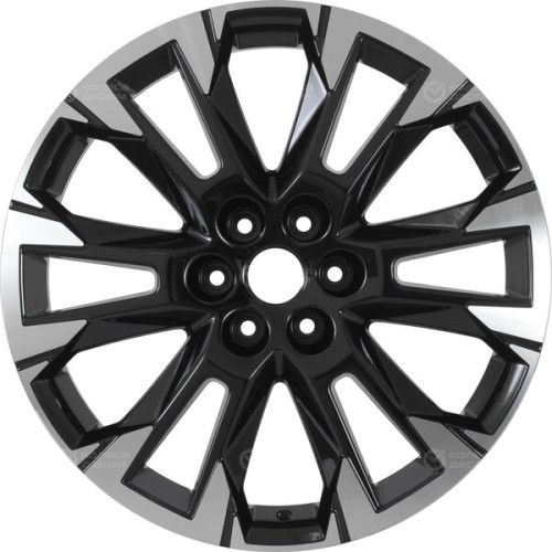 Колесный диск Replay KI385 8xR20 6x114.3 ET46 DIA67.1 черный полностью полированный