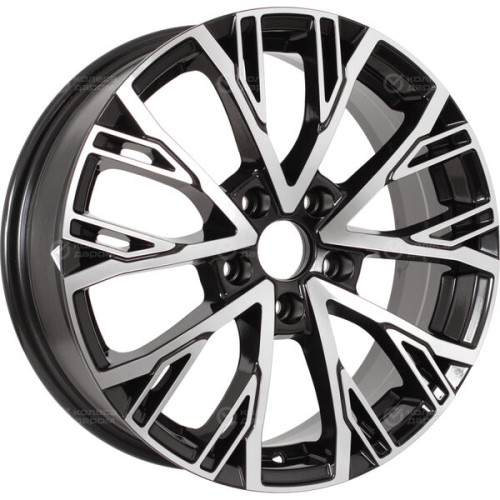 Колесный диск RST R207 6.5xR17 5x108 ET33 DIA60.1 глянцевый черный с полированной лицевой частью