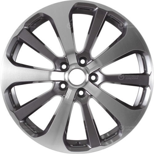 Колесный диск Replay KI251 7.5xR19 5x114.3 ET49.5 DIA67.1 насыщенный темно-серый полностью полированный