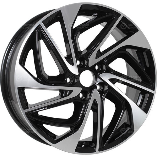 Колесный диск iFree Original КС883 (ZV 18_Koleos) 7xR18 5x114.3 ET35 DIA66.1 черный глянцевый с полированными элементами лицевой поверхности
