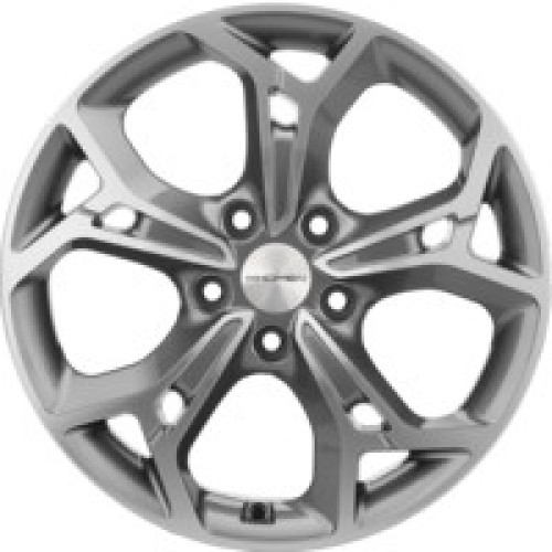 Легковой диск Khomen Wheels Double-Spoke 702 7x17 5x112 ET40 57,1 Gray-FP
