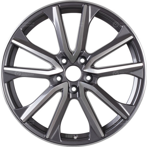 Колесный диск Replay HND322 7.5xR19 5x114.3 ET49.5 DIA67.1 насыщенный темно-серый полностью полированный