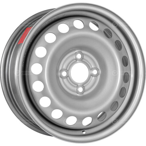 Колесный диск Trebl 64A50CP 6xR15 4x100 ET50 DIA60.1 серебристый