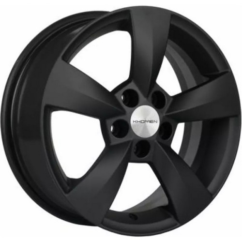 Легковой диск Khomen Wheels KHW1504 6x15 5x100 ET38 57,1 Black Matt