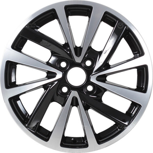 Колесный диск iFree Original КС899 (ZV 15_Sandero Stepway) 6xR15 4x100 ET36 DIA60.1 черный глянцевый с полированными элементами лицевой поверхности