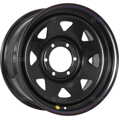 Колесный диск ORW (Off Road Wheels) Toyota 8xR18 6x139.7 ET-25 DIA110 черный глянцевый