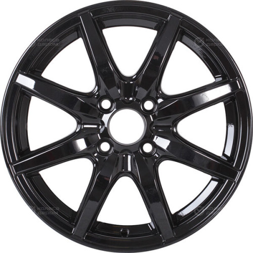 Колесный диск VENTI 1605 6xR16 4x100 ET50 DIA60.1 черный глянцевый