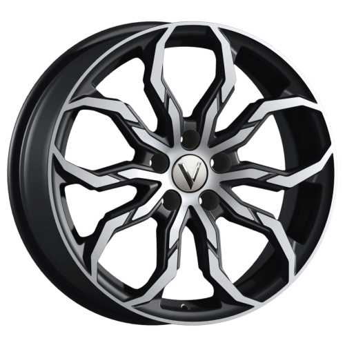 Легковой диск Вектор В234 7,5x18 5x108 ET45 63,35 Алмаз черный