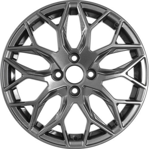 Колесный диск СКАД Фабиан 6xR16 4x100 ET40 DIA67.1 темно-серый цвет с перламутровыми оттенками