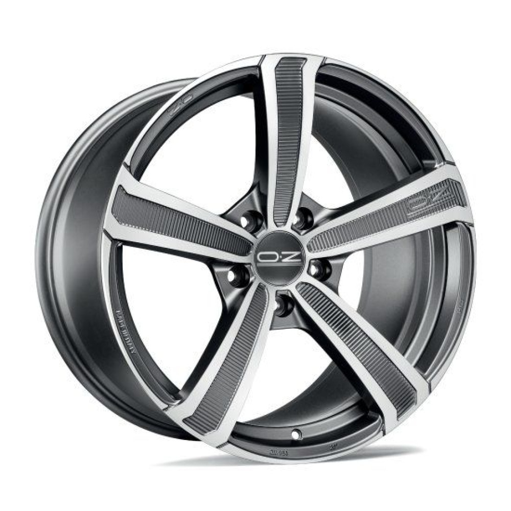 Легковой диск OZ MONTECARLO HLT 9,5x20 5x112 ET33 79 Matt Dark Graphit Diamond Cut